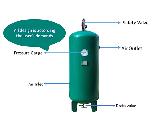 Air storage tank